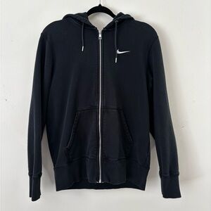 Nike Vintage Y2K Men's Black Zip-Up Cotton Hoodie
Sz M